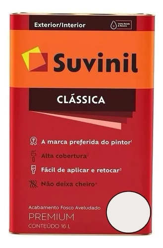 Tinta P/ Parede Fosca Suvinil Clássica 16l Meditação