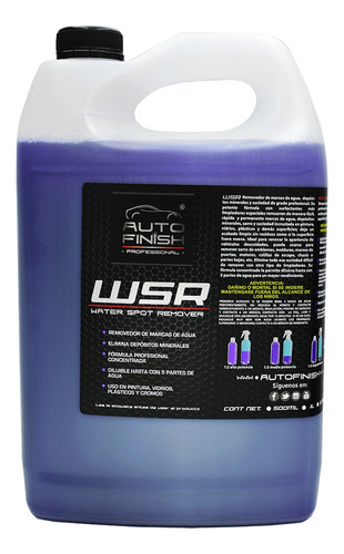 Autofinish Wsr Water Spot Remover Quita Marca Agua Sarro 1 G