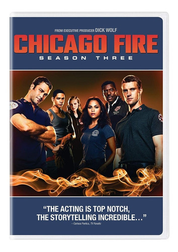 Chicago Fire Tercera Temporada 3 Tres Importada Dvd