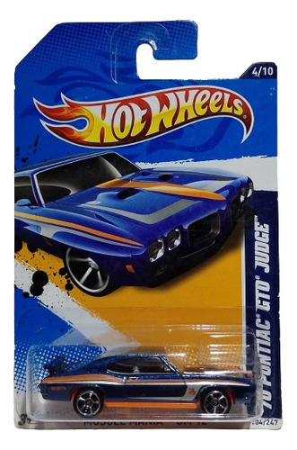 Hot Wheels 70 Pontiac Gto Judge #104 2012  