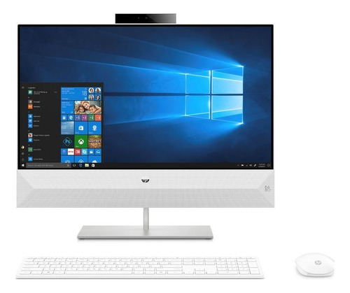 Hp All In One Amd Ryzen 5 3550h Tactil 16gb Y 500gb Ssd Blanco (Reacondicionado)