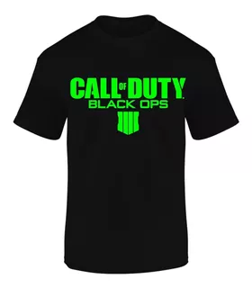 Camiseta Call Of Duty Black Ops Juegos Niños Y Adultos