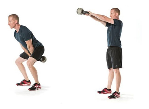 Pesa Rusa Kettlebell 2kg Pesa Rusa 2kg Pesa Ejercicio Crosfi