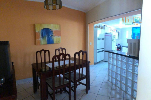 Sobrado Com 3 Dormitórios À Venda, 120 M² - Parque Maria Domitila - São Paulo/sp - So0104