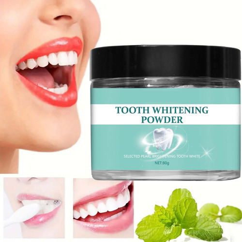 F 80g Leve Mint Tooth Powder Cleansing Stain Busting 8004