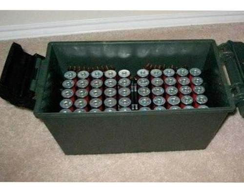 Imagen 2 de 2 de Estuche Rigido Cartuchos Escopeta Mtm Dry Box Impermeable