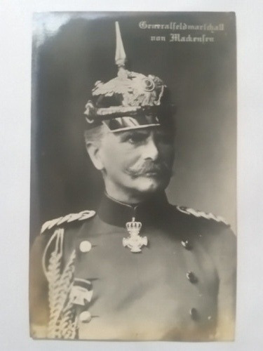 Alemania Fot Postal Militar Ww1 Marshal August Von Mackensen