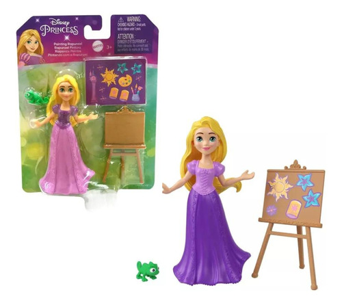 Muñeca Mini Rapunzel Con Accesorios - Disney Princess