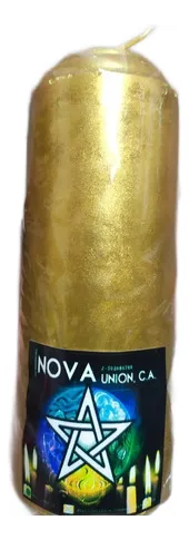 Velón Dorado Y Plata