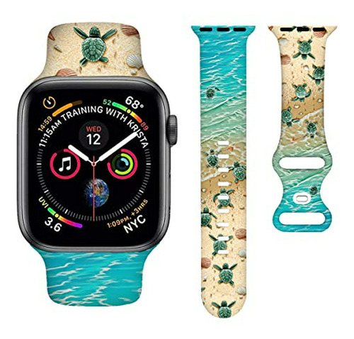 Correas De Smartwatch, Re Cute Turtle Watch Band Ocean Beac