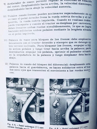 Manual De Uso Y Mantenimiento Tractor Fiat 350 Viñatero
