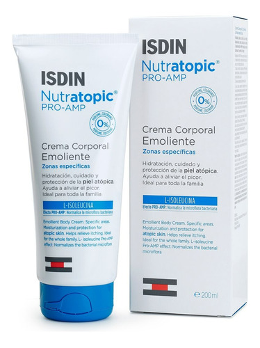 Isdin Nutratopic Pro-amp, Crema Emoliente  200 Ml