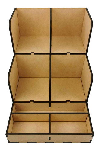 Imagen 6 de 10 de Organizador De Vasos Cafetería Oficina Mdf Corte Laser