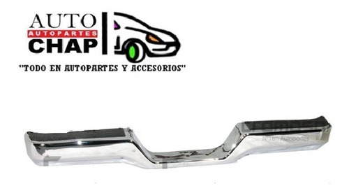 Paragolpe Trasero Chevrolet P.up Luv 97 98 99 2000 Al 2004