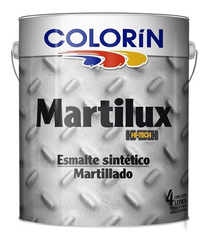 Martilux Esmalte Martillado X 4 Lts Gris-azul-verde