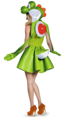 Disfraz De Yoshi Sexy Para Mujer Talla: L Halloween