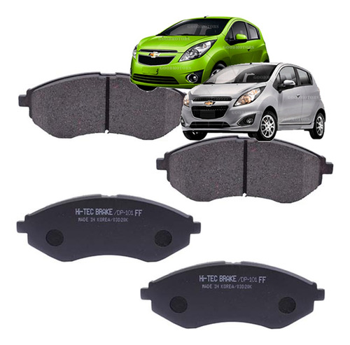 Juego Pastillas Freno Chevrolet Spark Gt 1.2 2010-2014 Korea