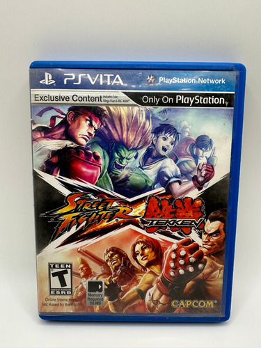 Street Fighter X Tekken - Ps Vita (Reacondicionado)