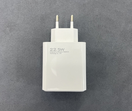 Carregador Turbo Kit +cabo-durável E Seguro.de Parede 22.5w Cor Branco
