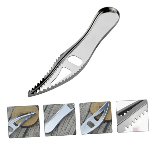 4pcs Cepilladora De Escamas De Pescado Kit De Limpieza