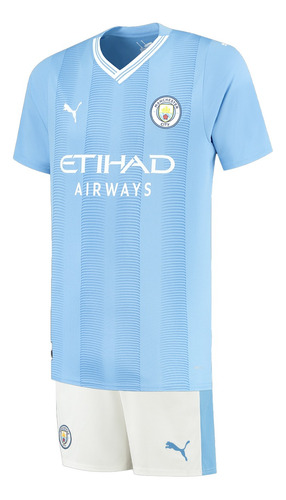 Kit Manchester City Puma 2023/24 #19 J. Alvarez - Niño
