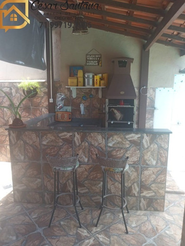 Imagem 6 de 21 de Casa 3/4, Sendo 1 Suíte, A 500m Da Praia. Jauá - Camaçari - Ca01187 - 70632695