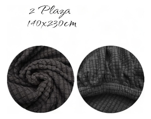 Funda De Sofá Elástico De Cuadros 6 Colores 140x230cm
