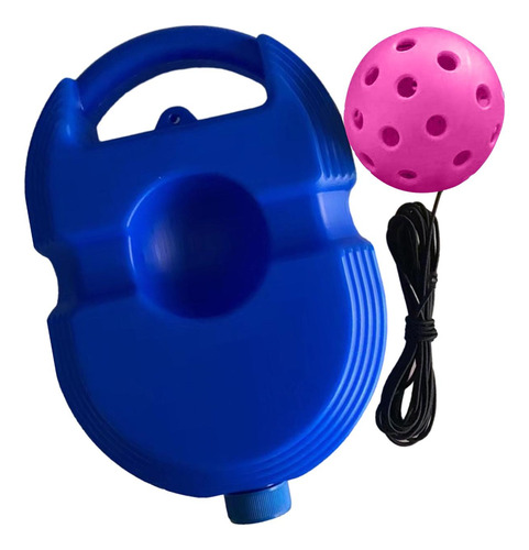 Pickleball Trainer Baseboard Professional Pink Ball Blue