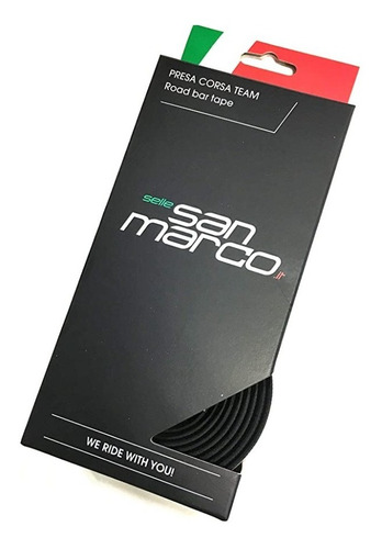 Cinta Para Manillar Negro/rojo Selle San Marco Corsa Team