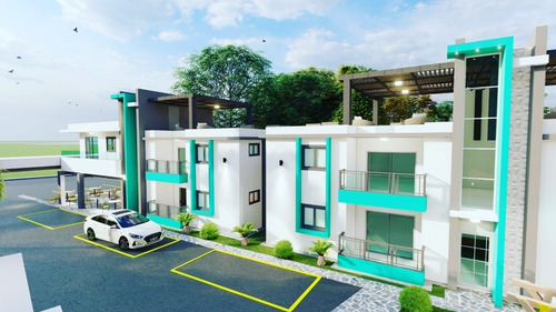 Imagen 10 de 17 de Disfruta Del Confort Y Seguridad Que Ofrece Este Proyecto De Apartamentos Amueblados Turísticos En Las Galeras (samana) A Solo 2 Minutos De La Playa