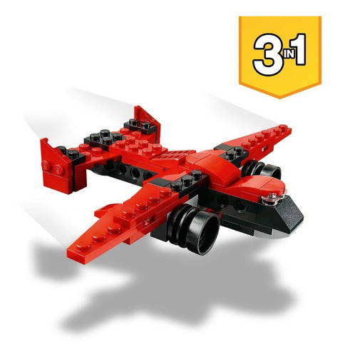 Imagen 6 de 6 de Lego Creator 31100 Sport Car Deportivo 3 En 1 Nuevo Original