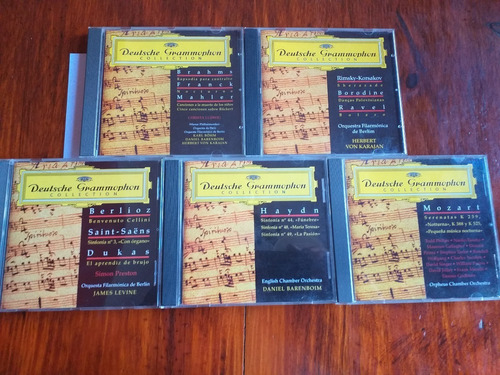 Colección Deutsche Grammophon - 5 Cds Import. Música Clásica