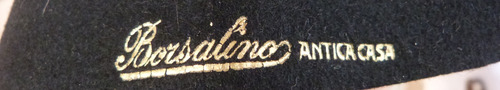 Monijor62-antiguo Coleccion Sombrero Borsalino Fieltro/dama (Usado)