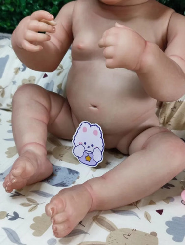 Bebé Reborn Original Vinilo Cuerpo Completo Kelani Doll