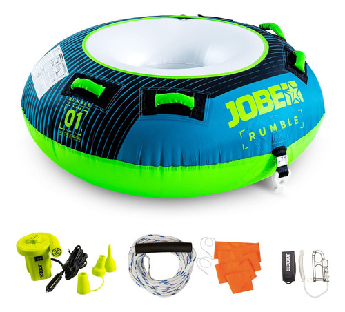 Remolcable Inflable Jobe Rumble 1 Persona Inflador Cuerda