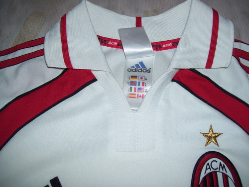 Milan De Italia Adidas Alterna 2000 #16 Fernando Redondo (Usado)