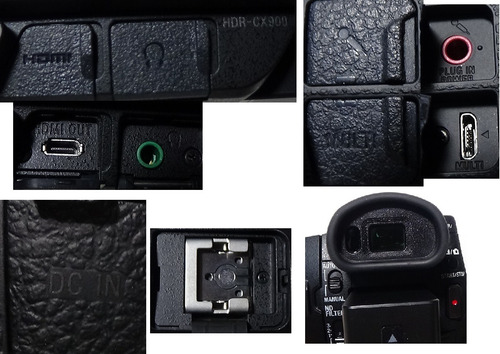 Filmadora Sony Hdr-cx900 Entrada Microfone Hdmi Limpa