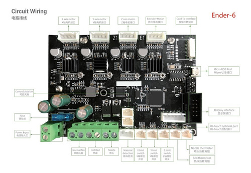 Motherboard Silent Creality Ender 6