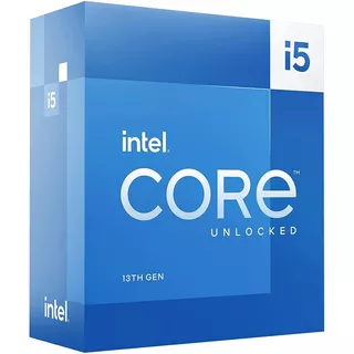 Procesador gamer Intel Core i5-13600K BX8071513600K de 14 núcleos y 5.1GHz de frecuencia con gráfica integrada