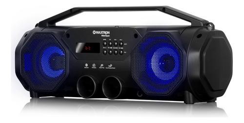 Parlante Bluetooth Maxtron Mx216bt Con 2 Bocina De 3 Pulgada