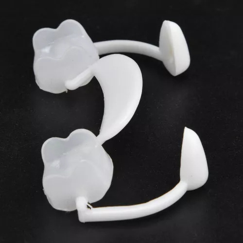 Presas De Vampiro De Silicone Macio T, Dentes Retráteis