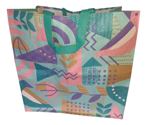 Sacola Gigante De Ráfia Ecobag Retornável 44x45x29cm B4u