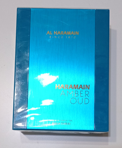 Perfume Al Haramain Amber Oud Aqua Dubai Edp 75ml Extrait