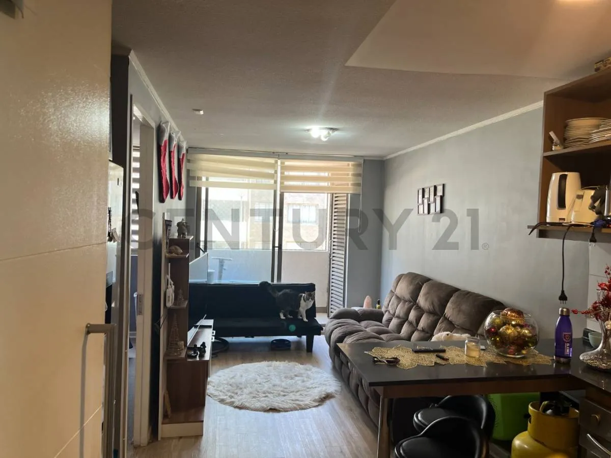 Imagen 2 de 17 de Venta Depto 1d + 1b + Estacionamiento Valle Escondido Con...
