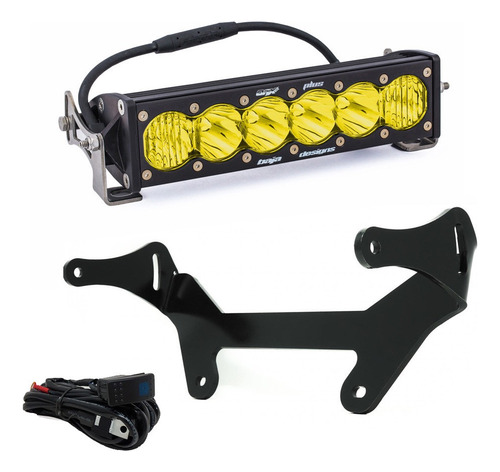 Barra Led Baja Designs 10 Can-am X3 Utv Maverick 4x4 Ámbar