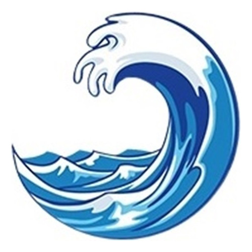 Protect Wave Sea Animals Lapel Pin Craft Resin Pins