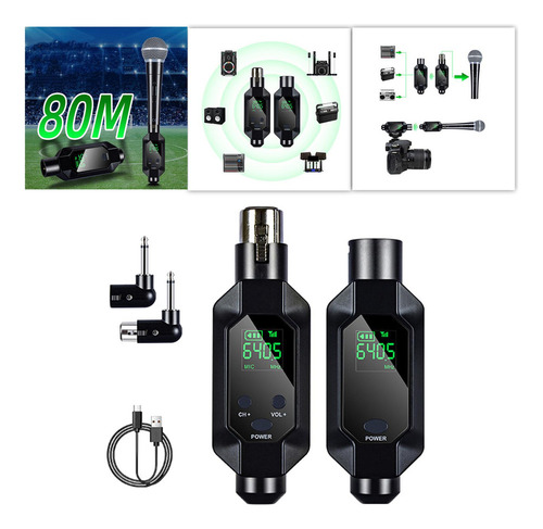 Transmisor Y Receptor Inalámbrico De 110 Db 1x Transmisor
