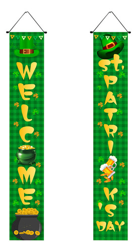 Cc Placa Varanda Do Dia São Patrício: Decoração Banner