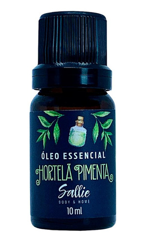 Óleo Essencial Hortelã Pimenta - Sallie Body & Home 10ml