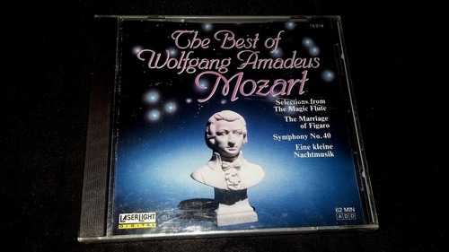 The Best Of Wolfgang Amadeus Mozart Cd Clasica